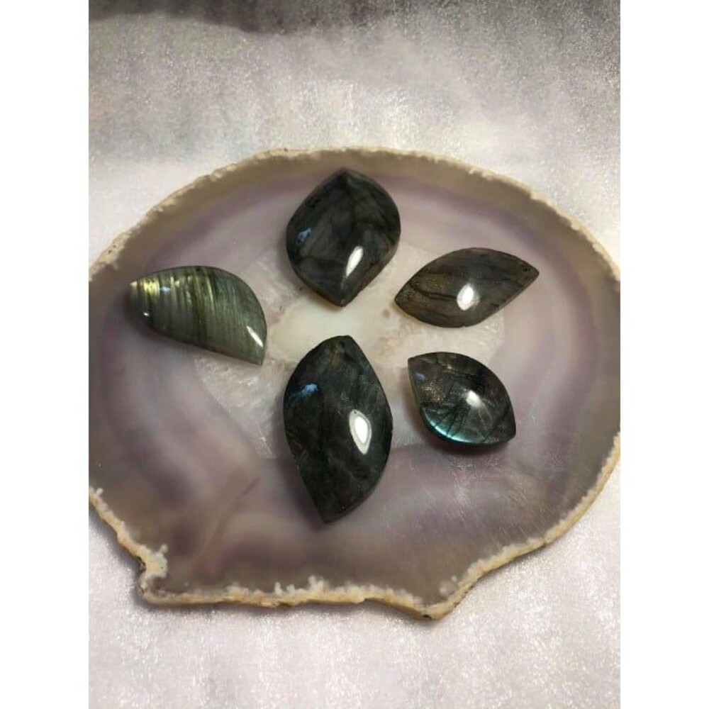 Labradorite Cabochon Lot - 5 cabs #3